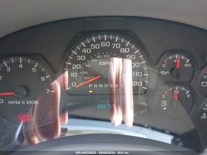 2008 Chevrolet Trailblazer Ls/Lt VIN: 1GNDT13S882241792 Lot: 40025828