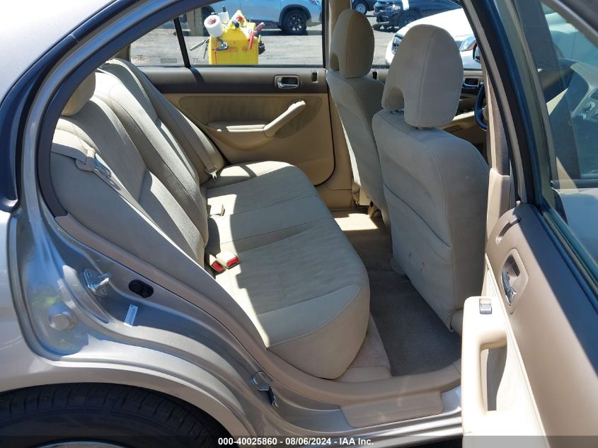 2003 Honda Civic Lx VIN: 2HGES16543H500284 Lot: 40025860