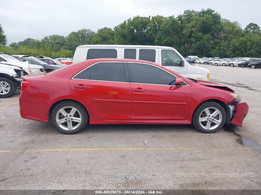 2014 Toyota Camry Se VIN: 4T1BF1FK3EU791108 Lot: 40025875