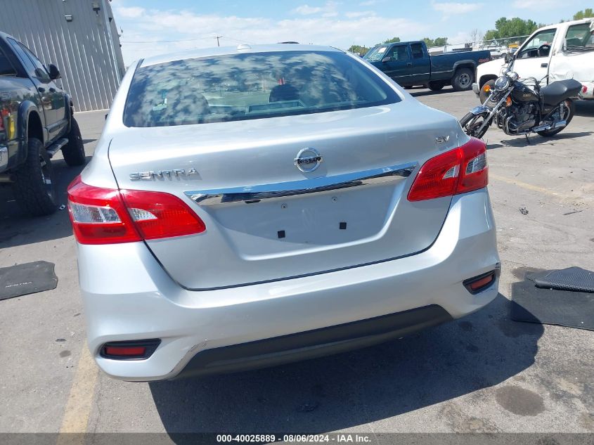 2017 Nissan Sentra Sv VIN: 3N1AB7AP7HY268499 Lot: 40025889