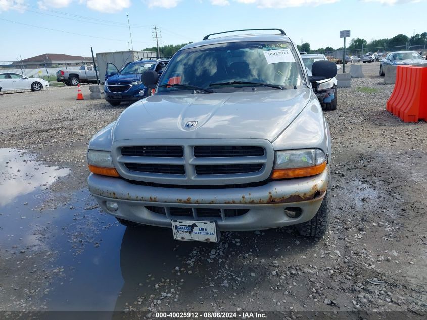 1999 Dodge Durango VIN: 1B4HS28Z6XF598787 Lot: 40025912