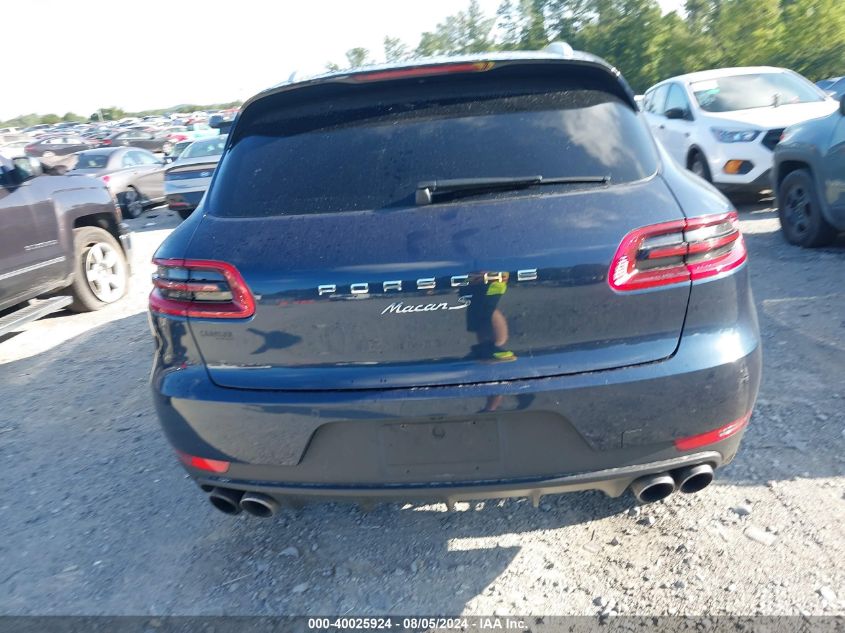 2015 Porsche Macan S VIN: WP1AB2A57FLB56949 Lot: 40025924