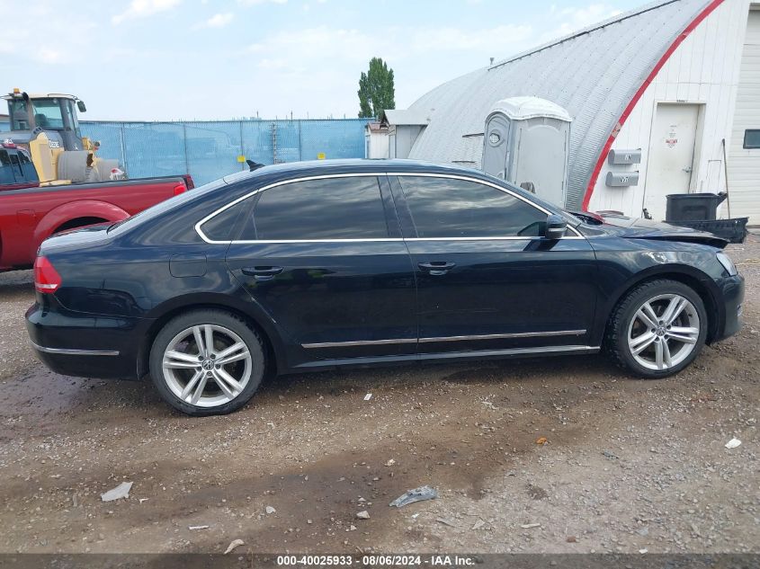 1VWCN7A38EC009807 2014 Volkswagen Passat 2.0L Tdi Sel Premium