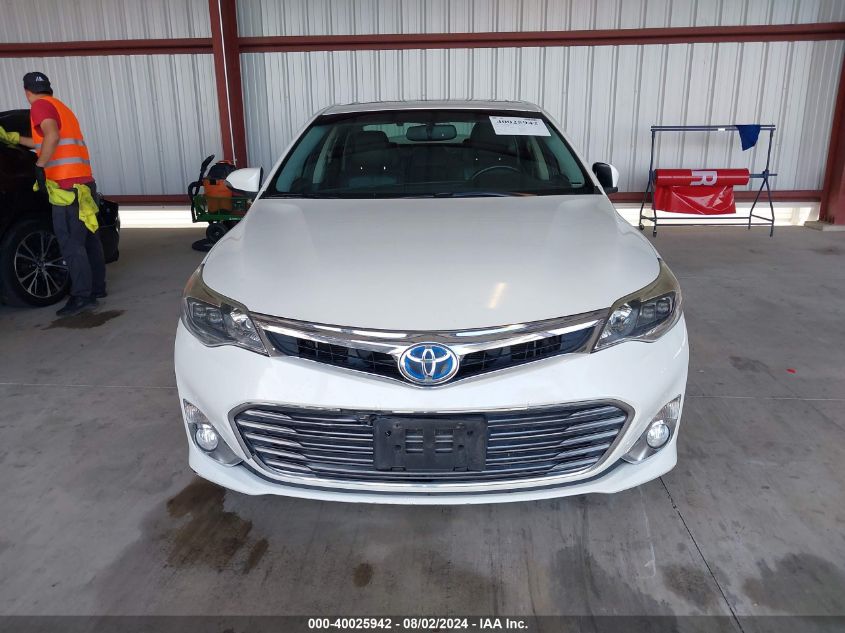 2013 Toyota Avalon Hybrid Xle Touring VIN: 4T1BD1EB6DU016615 Lot: 40025942