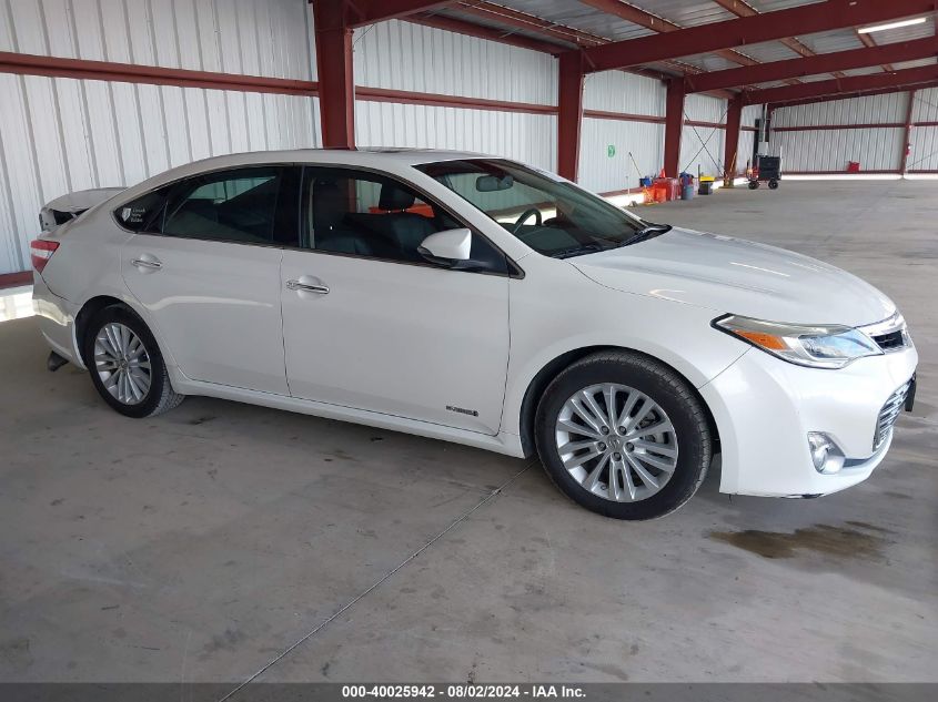 2013 Toyota Avalon Hybrid Xle Touring VIN: 4T1BD1EB6DU016615 Lot: 40025942