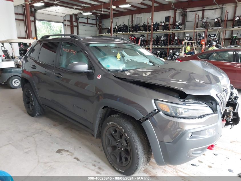 2019 Jeep Cherokee Trailhawk Elite 4X4 VIN: 1C4PJMBX7KD186533 Lot: 40025945