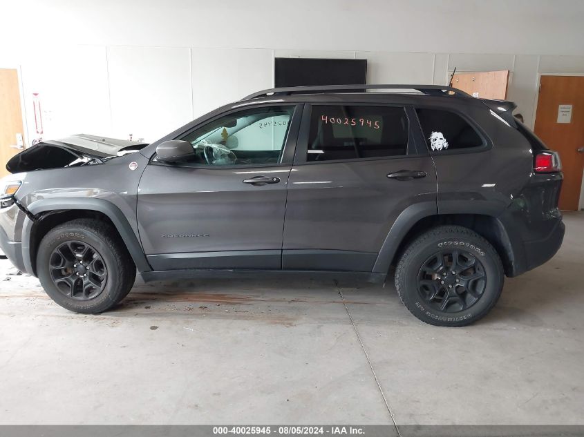 2019 Jeep Cherokee Trailhawk Elite 4X4 VIN: 1C4PJMBX7KD186533 Lot: 40025945