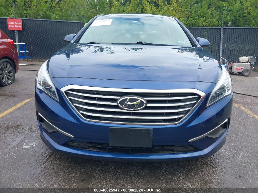 2017 Hyundai Sonata VIN: 5NPE24AF2HH489493 Lot: 40025947