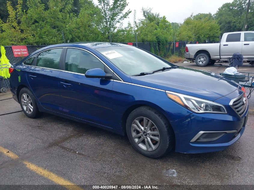 2017 Hyundai Sonata VIN: 5NPE24AF2HH489493 Lot: 40025947