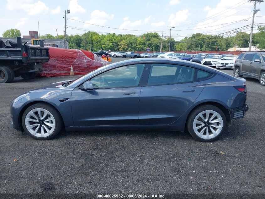 2023 Tesla Model 3 Rear-Wheel Drive VIN: 5YJ3E1EA3PF435760 Lot: 40025952