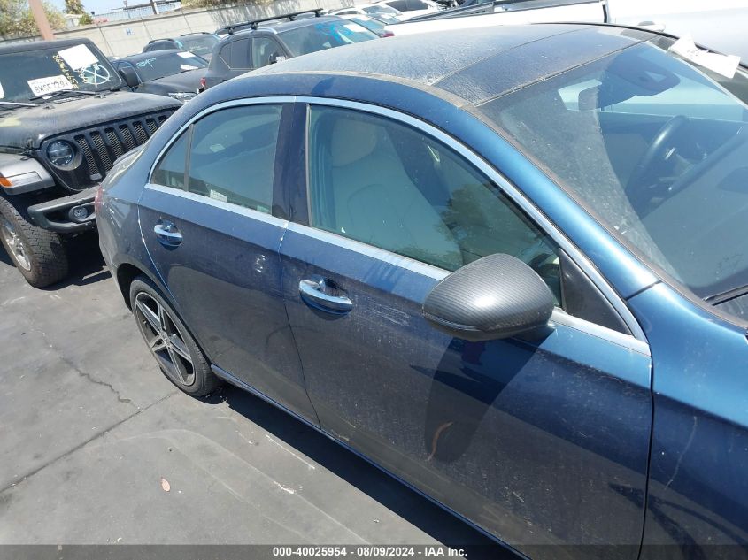 2020 Mercedes-Benz A 220 VIN: W1K3G4EB8LW047407 Lot: 40025954