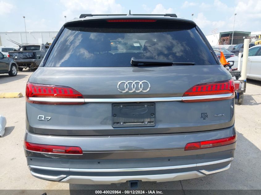 2020 Audi Q7 Premium 55 Tfsi Quattro Tiptronic VIN: WA1AXAF77LD002393 Lot: 40025964