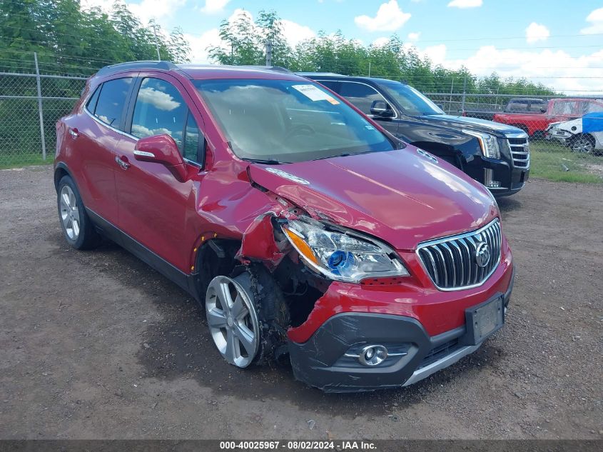 2015 Buick Encore Convenience VIN: KL4CJBSB6FB172366 Lot: 40025967