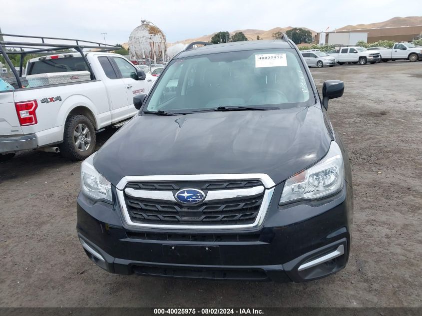 2018 Subaru Forester 2.5I Premium VIN: JF2SJADC9JH535574 Lot: 40025975