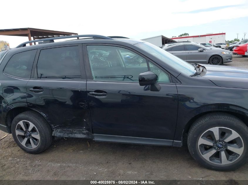 2018 Subaru Forester 2.5I Premium VIN: JF2SJADC9JH535574 Lot: 40025975