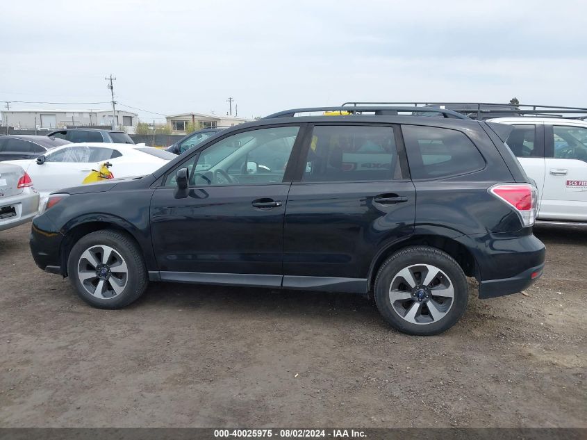 2018 Subaru Forester 2.5I Premium VIN: JF2SJADC9JH535574 Lot: 40025975