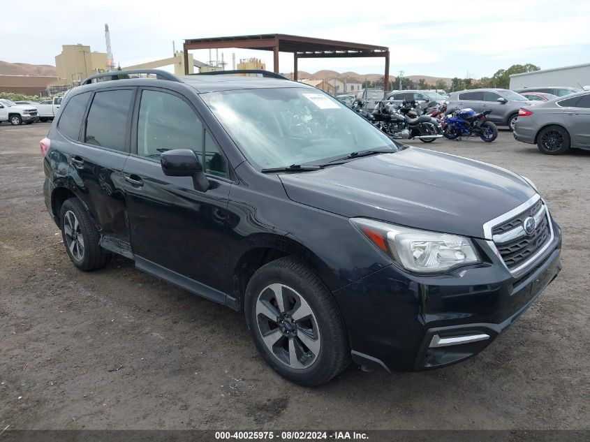 VIN JF2SJADC9JH535574 2018 Subaru Forester, 2.5I Pr... no.1