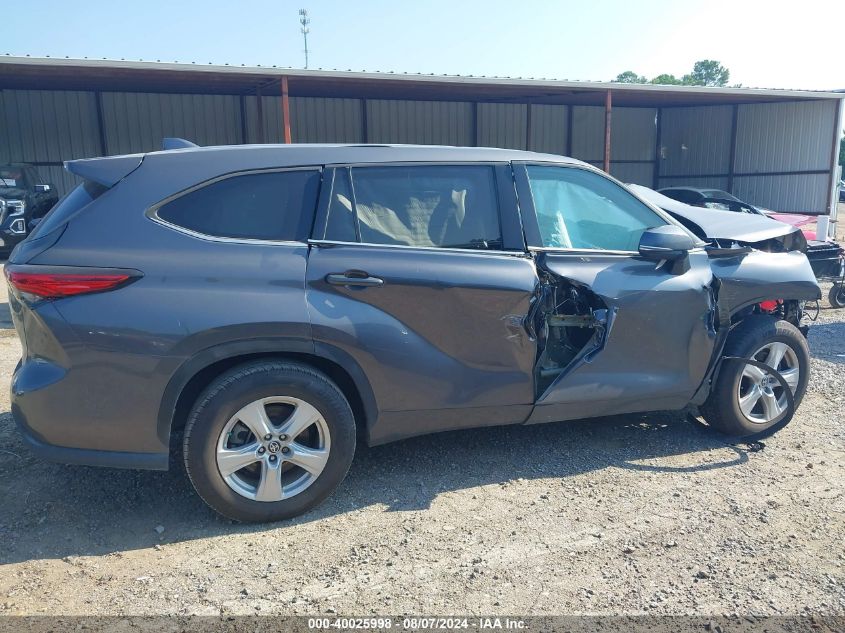 2021 Toyota Highlander Le VIN: 5TDZZRAH0MS058067 Lot: 40025998