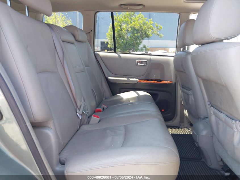 2007 Toyota Highlander Hybrid Limited V6 VIN: JTEHW21A670038102 Lot: 40026001