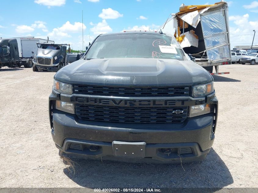 2021 Chevrolet Silverado 1500 2Wd Short Bed Custom VIN: 3GCPWBEK0MG138951 Lot: 40026002