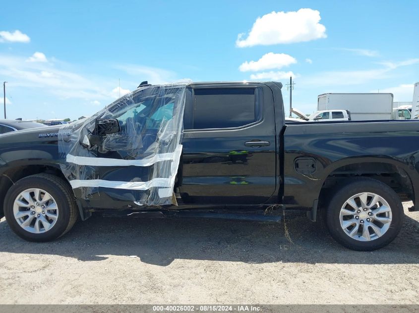 2021 Chevrolet Silverado 1500 2Wd Short Bed Custom VIN: 3GCPWBEK0MG138951 Lot: 40026002