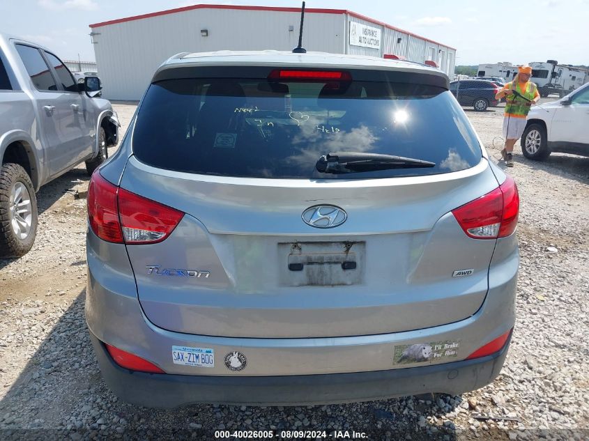 2015 Hyundai Tucson Gls VIN: KM8JTCAF3FU071402 Lot: 40026005