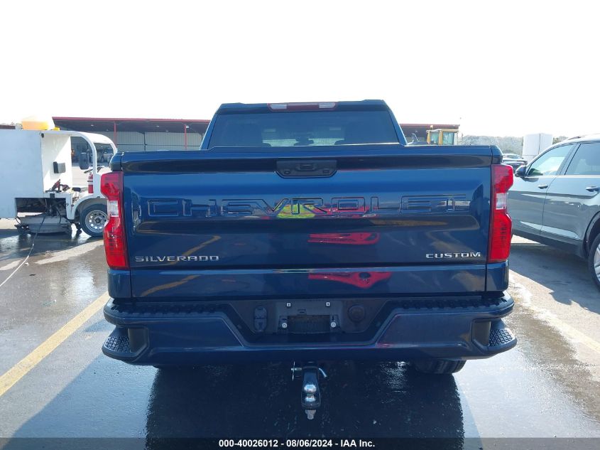 2022 Chevrolet Silverado 1500 2Wd Short Bed Custom VIN: 3GCPABEK0NG575686 Lot: 40026012