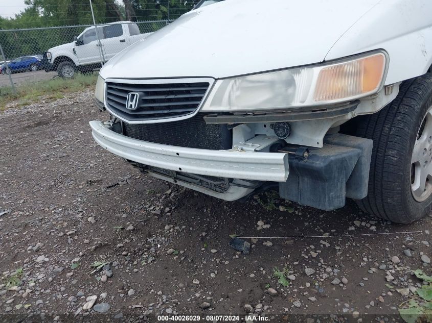 2000 Honda Odyssey Ex VIN: 2HKRL1863YH545864 Lot: 40026029