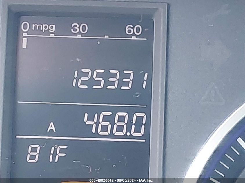 2009 Honda Cr-V Ex VIN: 5J6RE48599L052992 Lot: 40026042