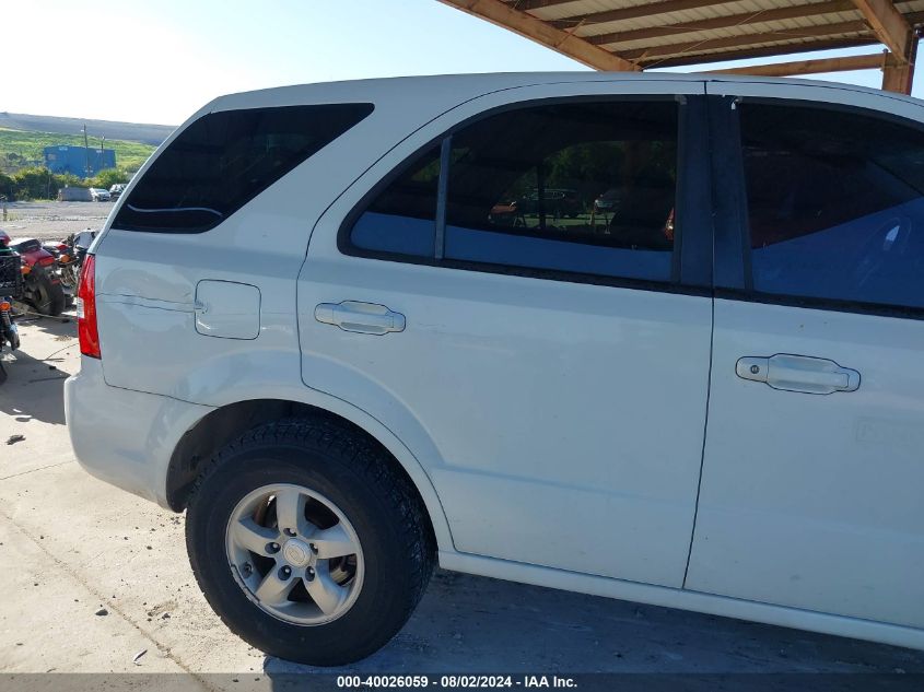 2008 Kia Sorento Lx Base VIN: KNDJD735785846195 Lot: 40026059