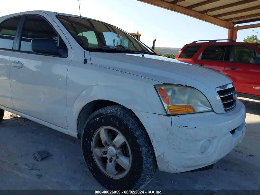 2008 Kia Sorento Lx Base VIN: KNDJD735785846195 Lot: 40026059