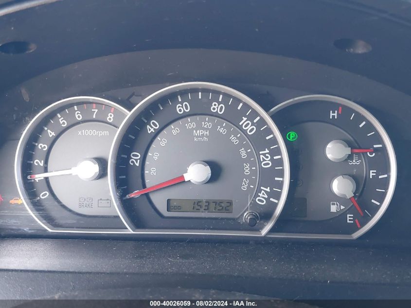 2008 Kia Sorento Lx Base VIN: KNDJD735785846195 Lot: 40026059