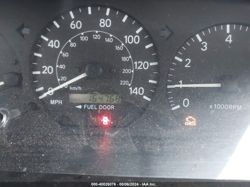 2000 Toyota Camry Le VIN: 4T1BG22K4YU956340 Lot: 40026076