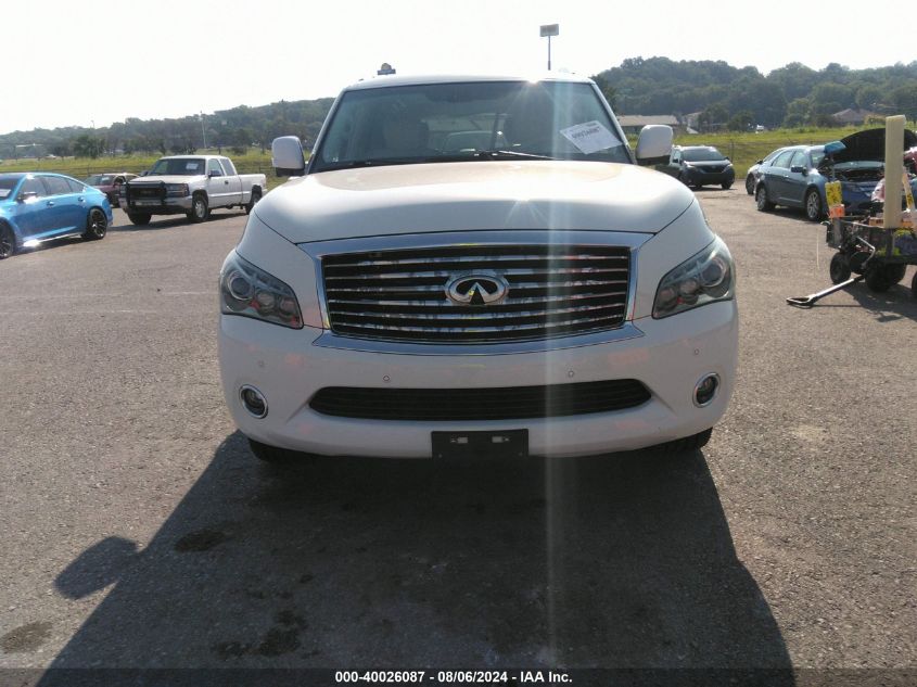 2014 Infiniti Qx80 VIN: JN8AZ2NE6E9062861 Lot: 40026087