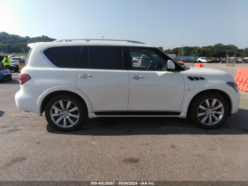 2014 Infiniti Qx80 VIN: JN8AZ2NE6E9062861 Lot: 40026087