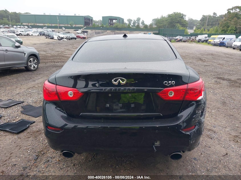 2016 INFINITI Q50 PREMIUM/SPORT - JN1EV7AR2GM341970