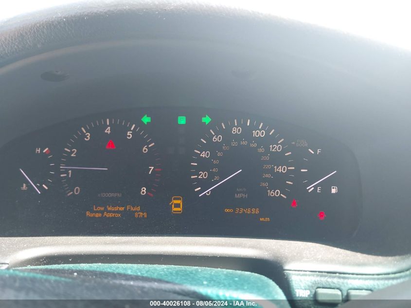 2004 Lexus Ls 430 VIN: JTHBN36F040132543 Lot: 40026108