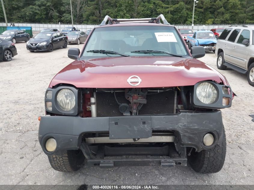 2004 Nissan Xterra Xe VIN: 5N1ED28Y14C645403 Lot: 40026116