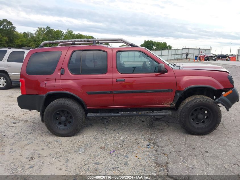 2004 Nissan Xterra Xe VIN: 5N1ED28Y14C645403 Lot: 40026116