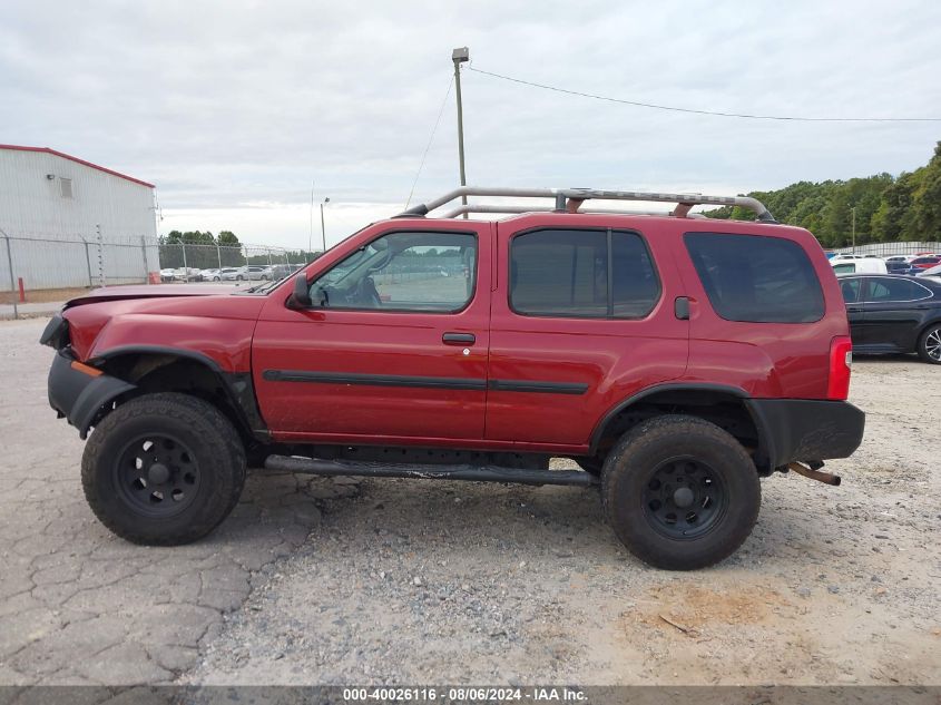 2004 Nissan Xterra Xe VIN: 5N1ED28Y14C645403 Lot: 40026116