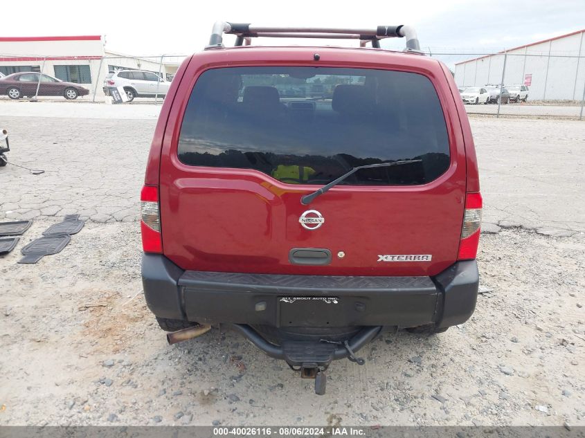 2004 Nissan Xterra Xe VIN: 5N1ED28Y14C645403 Lot: 40026116