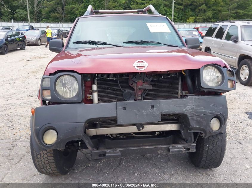 2004 Nissan Xterra Xe VIN: 5N1ED28Y14C645403 Lot: 40026116