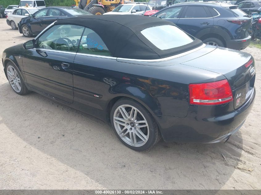 WAUDF48HX9K008896 | 2009 AUDI A4