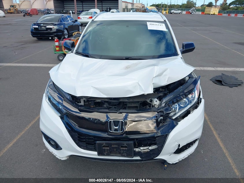 VIN 3CZRU5H16MM712497 2021 HONDA HR-V 2WD SPORT