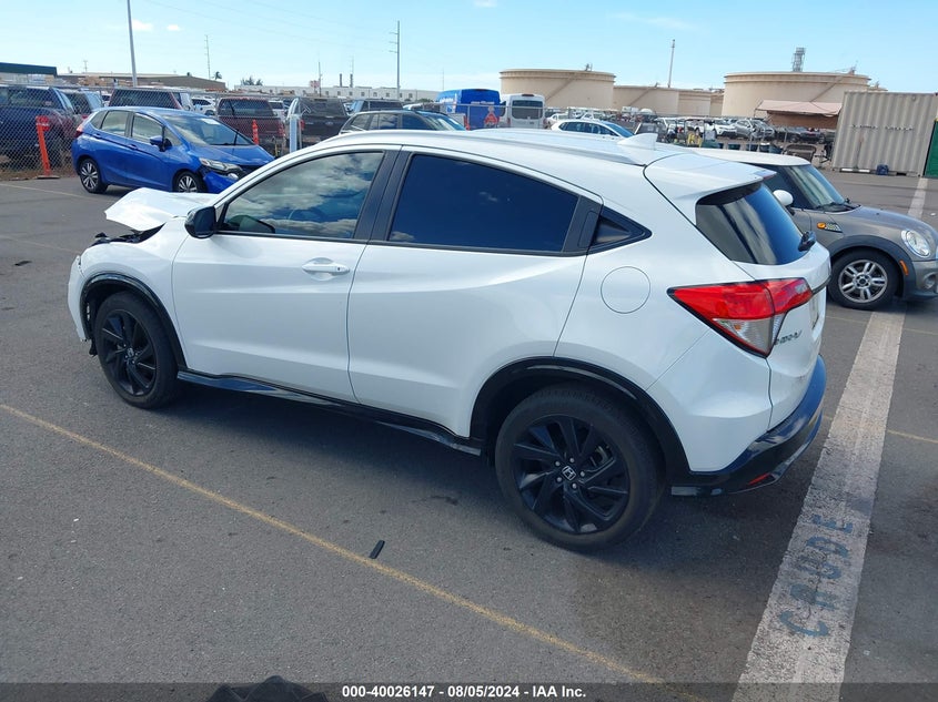 VIN 3CZRU5H16MM712497 2021 HONDA HR-V 2WD SPORT