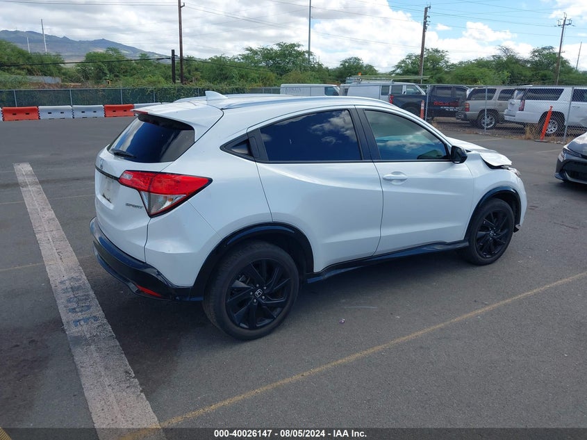 VIN 3CZRU5H16MM712497 2021 HONDA HR-V 2WD SPORT