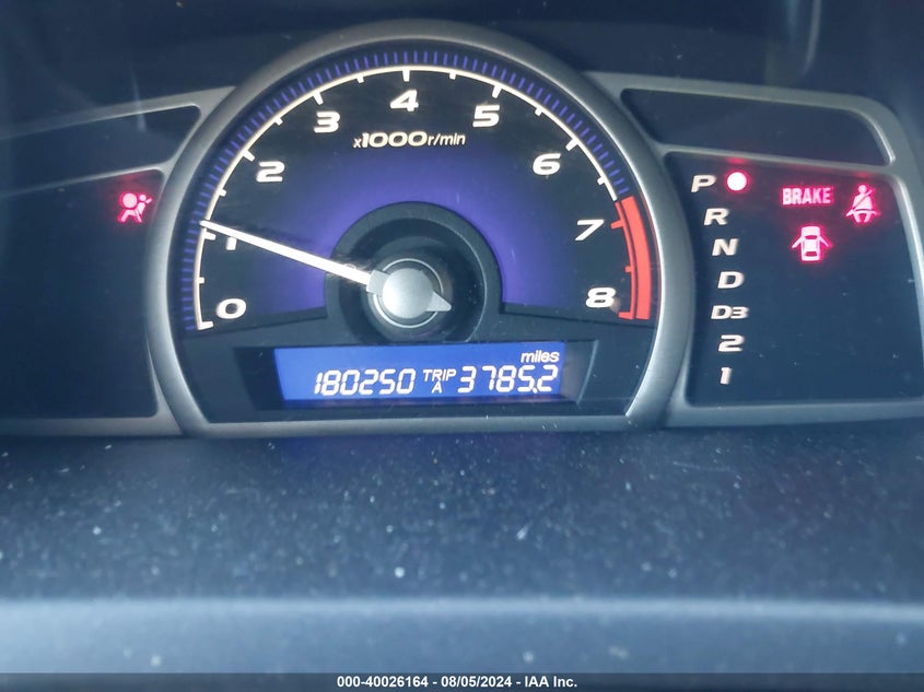 2009 Honda Civic Lx VIN: 19XFA165X9E019143 Lot: 40026164