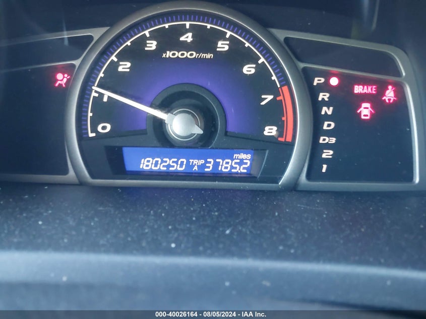 2009 Honda Civic Lx VIN: 19XFA165X9E019143 Lot: 40026164