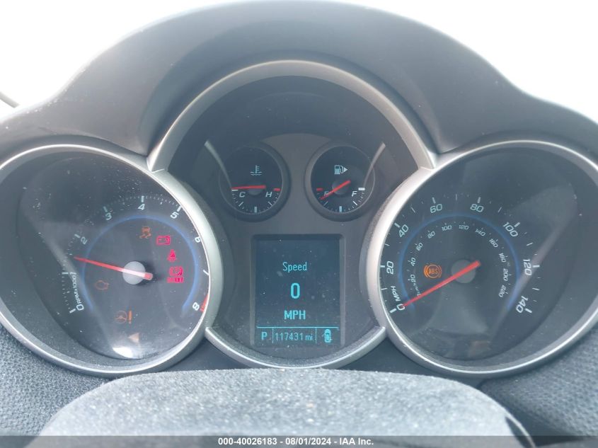 2012 Chevrolet Cruze Eco VIN: 1G1PJ5SC5C7240553 Lot: 40026183