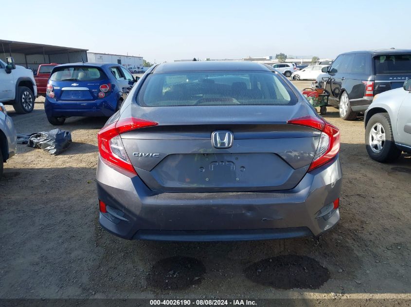 2018 Honda Civic Lx VIN: 2HGFC2E59JH516857 Lot: 40026190